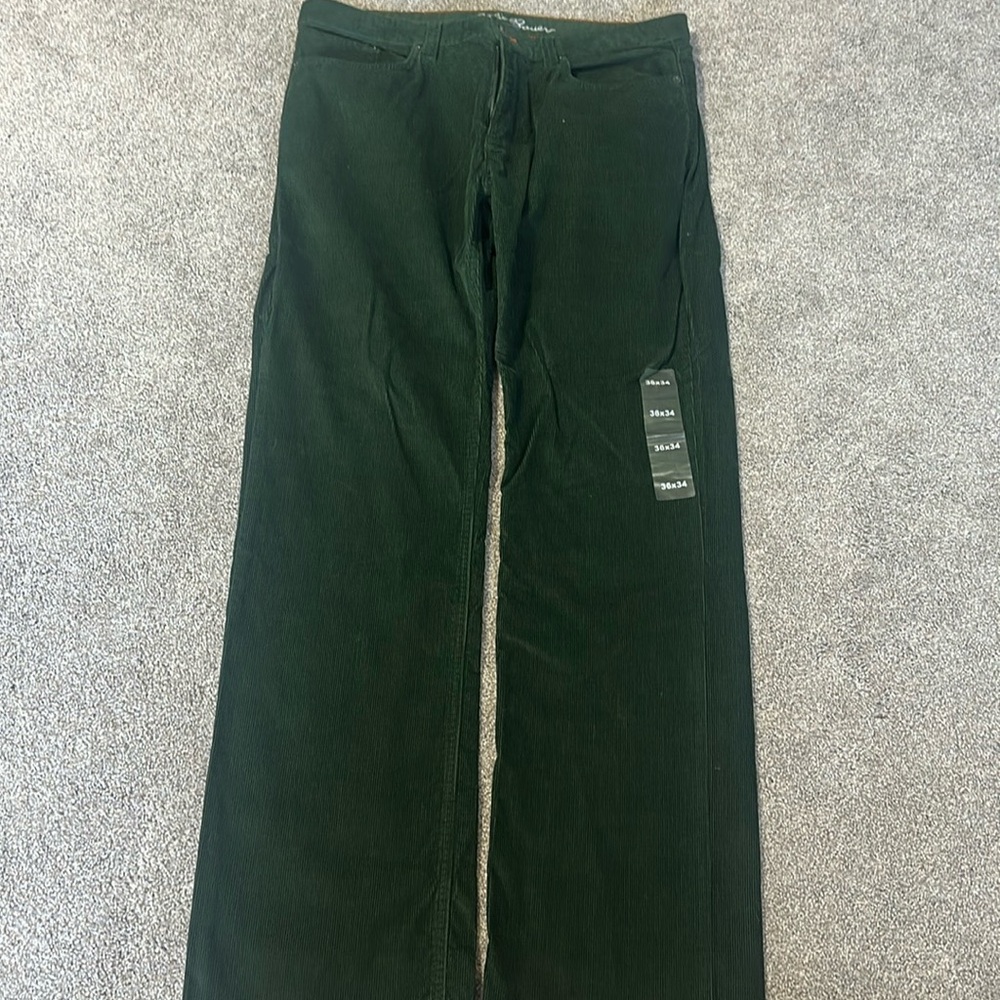 NWT Eddie Bauer faultline corded jeans